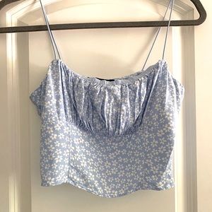 Forever21 floral croptop